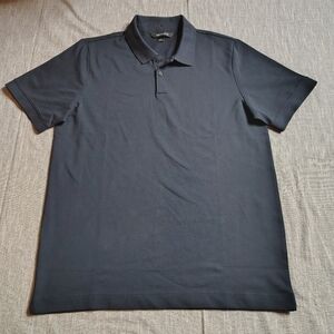 Mercer Mettle Polo Shirt‎ Size Large Navy Short Sleeve Casual Golf
